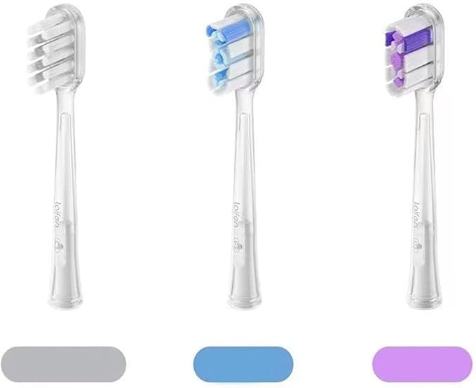 15pcs Brush Head Compatible for LaiFen LFTB01-P-A-S Sonic Electric Toothbrush(Regular-Blue)
