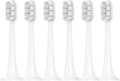 Compatible for with Electric Toothbrush Head T300/T500 Compatible DDYS01SKS/MES601/T700 Replacement MES602/604(Clean WH 6 Pcs)