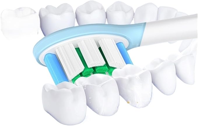 9Models Toothbrush Head CCompatible for with Sonicare HX3/HX6/HX9 Series Models(4pcs 905-C)