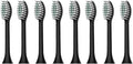 Compatible for N100 N105 Electric Toothbrush Replacement Brush Head(Black 8)