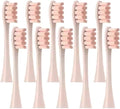 Compatible for Oclean One/ Air2 /SE/X/X PRO/ Z1/ F1 Electric Toothbrush Head 10 Pcs Replaceable Brush with Independent Package(10 Pink)