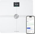 WITHINGS Body Smart - Accurate Scale for Body Weight and Fat Percentage Body Composition Wi-Fi and Bluetooth Weight Scale Baby Weight Scale Smart Scale Apple Health Compatible Bathroom Scale