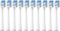 10PCS Replacement Brush Heads Compatible for Y1S/Y4/U1/U2/U3/P1/P4 Soft Toothbrush Clean Nozzles(10PureWhite)