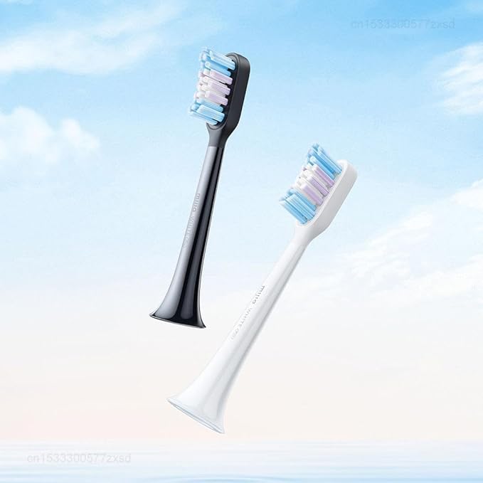Compatibility for Mijia T501/T501C Toothbrush Head 2pcs(4pcs White)