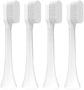 Toothbrush Brush Head Soft Bristle Compatibility or HX3 HX6 HX9 Series HX3210 3211 6150 6500 6510 6530 9342 6730 9312 9372care IPS(FLP-R1-WH4PCS)