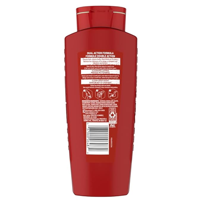 Old Spice High Endurance Hair &amp Body Wash 18 oz (Pack of 4)