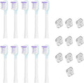 Compatible for Laifen Full Range Replacement Electric Tooth Brush Heads Clean Version(As Shown Bright Whit)