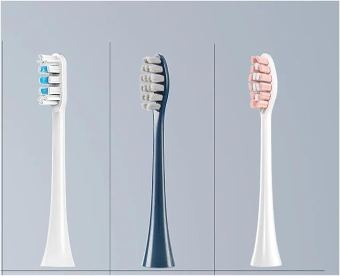 4 Pcs/Pack Toothbrush Replacement HeadsCompatible for FT7105/FT7106/FT7108/FT7205(M8PRO)