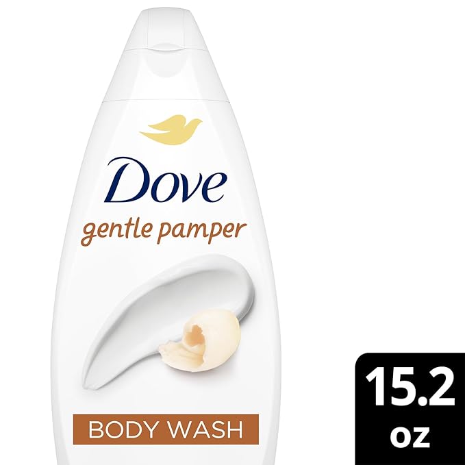 Dove Body Wash Gentle Pamper 3-Pack – Soothing Moisturizing Cleanser for Soft Skin 15.22 Oz Ea