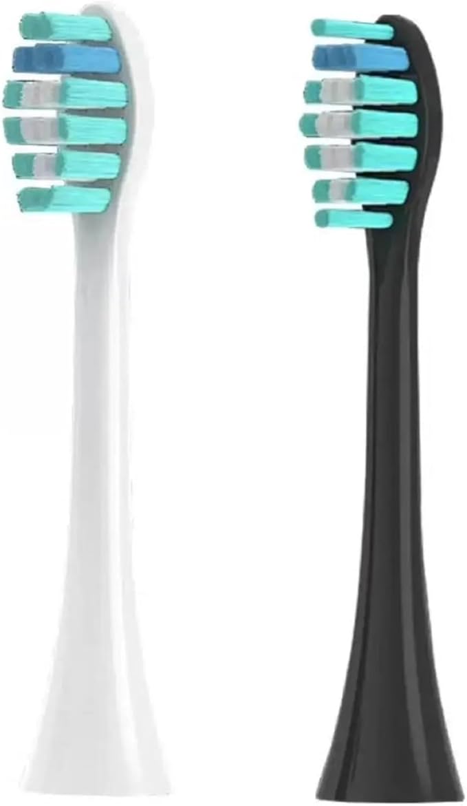 Replacement Toothbrush Heads Compatible for APIYOO P7/Y8/G7/T10/T9 Head Soft Bristles Nozzles(16PCS White)