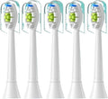 Replacement Toothbrush Heads Compatible with Philips Electric for EasyClean HealthyWhite and Other Snap-On Handles(5pcs White)
