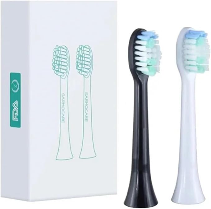 Electric Toothbrush HeadsCompatibility for S100 S200 S600 S700 S800 S900 S710 S820 S910 Alfawise Digoo DG-YS11(White 16pcs)
