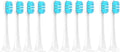 Replacement Brush HeadsCompatible for Xiaomi Mijia T300/T500/T700 for Sonic Electric Toothbrushes(10Blue)