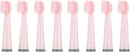 Compatible for AUX A11 Electric Toothbrush Replacement Heads Soft Brush Bristles Nozzles(8PCS Pink)