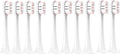 Replacement Brush Heads Compatible for Mijia T300/T500/T700 for Sonic Electric Toothbrushes with Caps Sealed Package Soft(10Pink)