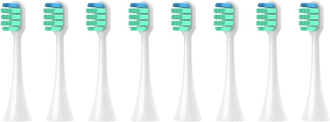 Replacement Toothbrush HeadsCompatible for Panasonic Doltz EW-DC01/DC12/PDL54/PDP51/EW1031/DE92/WEW0980/DL40/DL75/DL82(8pcs White)