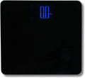 Tanita HD-366F FitScan Digital Weight Scale - 440 lb Capacity - 8mm Tempered Glass Platform - Jumbo Blue Backlit LCD - Sleek Low-Profile Design - Heavy-Duty Durable Build - Japan Technology