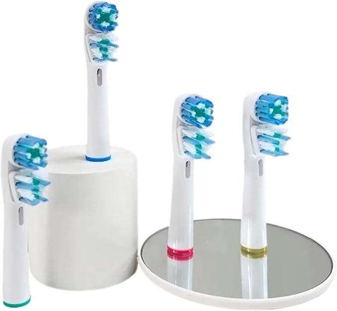 4PCS EB30A/SB417A Toothbrush HeadCompatible for Oral B Electric D12 D16 D20 D100 3766 3772 3709 3757 9000 Replace Head(4PCS SB417A)
