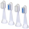 Cybersonic Traditional Replacement Brush Heads 4 Pack Compatible With All Cybersonic Electric Toothbrushes