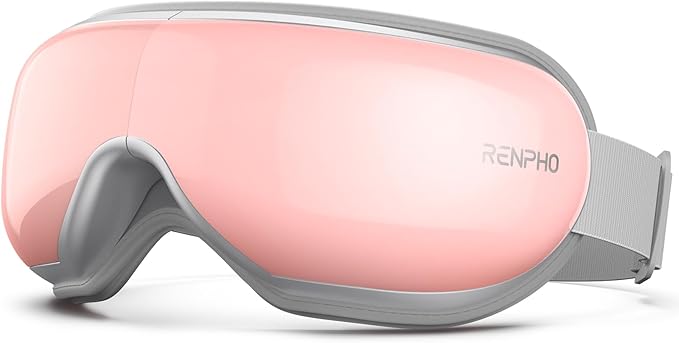 RENPHO Eyeris 1 Eye Massager with Heat Birthday Day Gifts for Women Men Mom Dad Her Him Eye Mask for Migraine Smart Sleep Mask for Dry Eyes Relax Reduce Strain