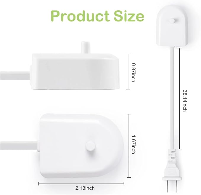 Charger Base Compatible for PhilipsCompatible for Sonicare Electric Toothbrush HX6100 HX3000 HX6000 HX8000 HX9000 Series Toothbrush(EU 1pcs)