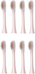 Replacement Toothbrush Heads ForCompatible for N101 N100 N105 Sonic Electric Soft Bristles Nozzles4/8/16Pcs(8pcs Pink)