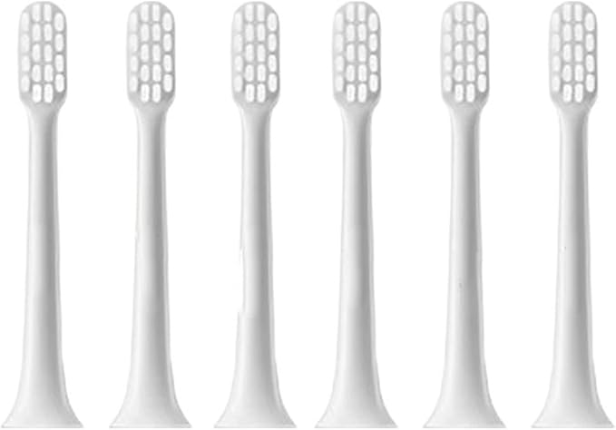 Compatible for Toothbrush Head T100 T200 T200C T300 T301 T302 T500 T700 Replacement Heads(T200 T200C 6PCS)