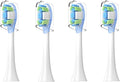4PCS Replacement Brush Heads ForCompatible for Xiaomi Oscillation Electric Toothbrush Pro Mijia MES610 MES609 Head Soft Bristle(Green)