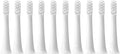 Compatible for 10PCS T100 Replacement Brush Heads Electric Toothbrush Vacuum Soft Bristle Suitable Nozzles(10White)
