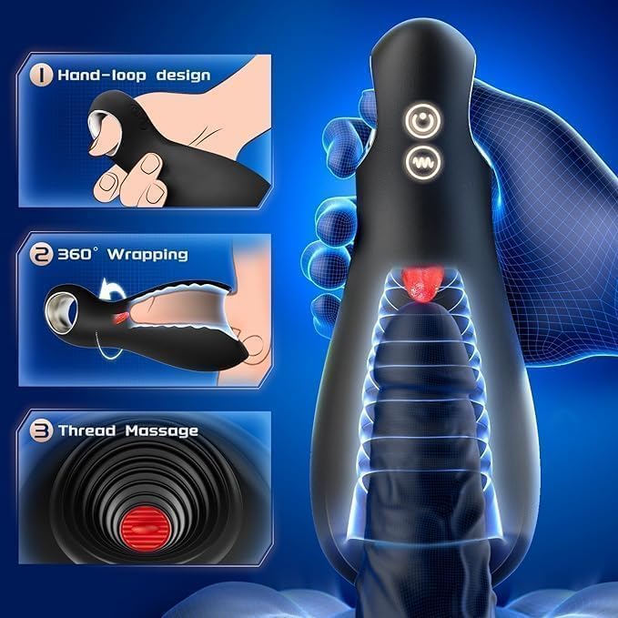 Automatic Male Masterburbatar Hands Free Vibration Licking Mastusbafor Life Size Tight Pocket Puzzy Sleeve Silicone Electric Massager Blowjobob Machine Underwear EEK631