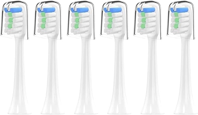 Home Brush Head Tooth for X1 X3 Electric Toothbrush Compatible for Xiaomi Heads Hygiene Teeth Care(6 Pcs)