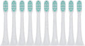 Replacement Brush Head Compatible for T500/T300 Toothbrush Nozzles Vacuum Heads(10Pcs)