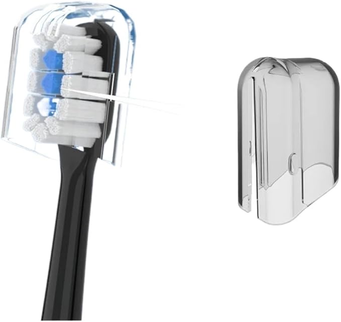 T301 T302 T501 /501CSonic Electric Toothbrush Head Soft Bristle Nozzles(T301-302-BK-6Pcs)