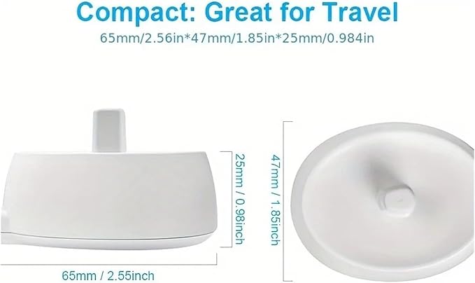 1pc Electric Toothbrush Replacement ChargerCompatible for Braun Oral B Portable Travel