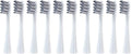Replacement Brush Heads Compatible for Oclean Flow/X/X PRO/F1/ One/Air 2 Sonic Electric Toothbrush Blue Green Soft Bristle Nozzles(10 Grey)