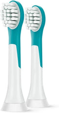 AccessoriesCompatible for PhilipsSonicare Electric Toothbrush Head Mini Tooth Brush Replacement Brush Head 2 Pcs Compatible with HX63X2 Model(HX6032 for 4yr Kids)