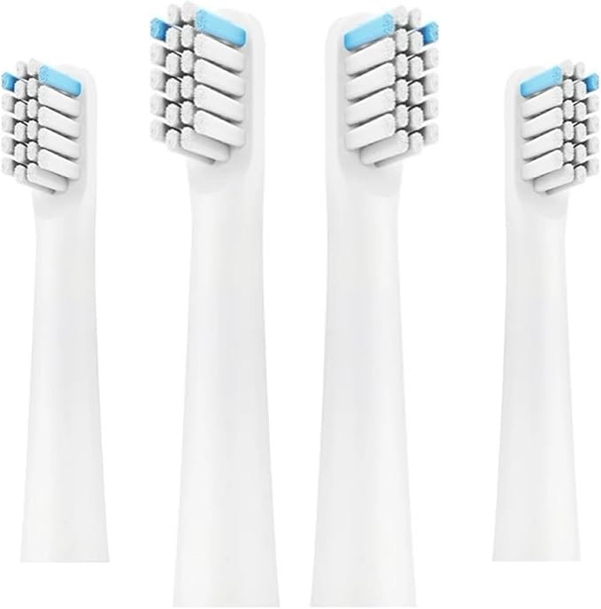 Compatible for Realme N1 N2 RTX2103 SN301 Electric Toothbrush Replacement Heads Soft Bristle Nozzles4/8/16pcs(16PCS White)