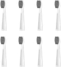 Electric Toothbrush Replacement Heads Compatible WithCompatible for SEAGO SG910/507/958/515/949/575/5514/8/16pcs(8pcs White Care)