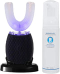 VIDECOR 360 Degrees Intelligent u-Shaped ultrasonic Automatic Sonic Electric Teeth whitening Toothbrush