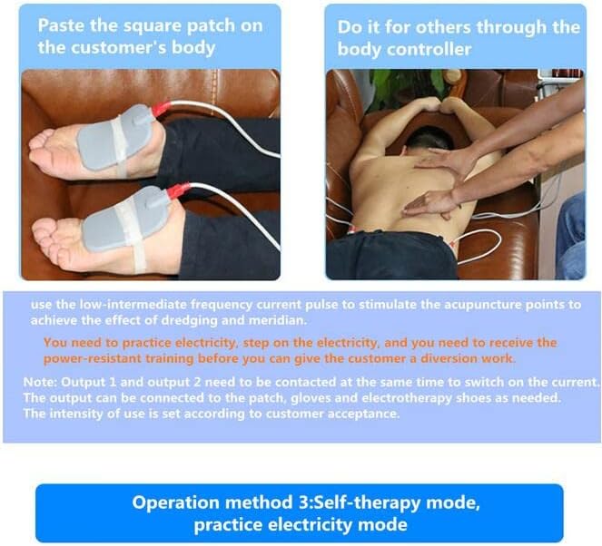 Multi-Function Meridian Electrotherapy DDS Bio-Electric Acid and Alkali Flat Massager Beauty and Physiotherapy Home