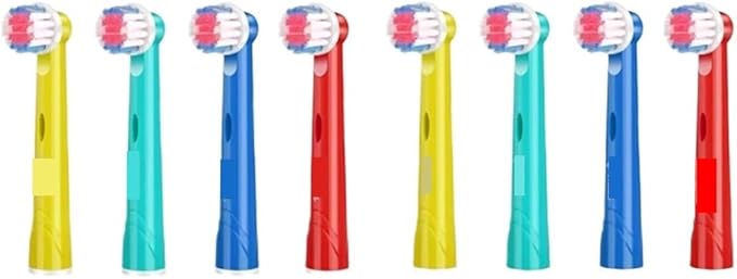 Replacement Toothbrush Heads Compatible For Oral-B Braun Electric Precision Clean Brush Heads Refill For 7000/Pro 1000/9600/ 5000/3000/8000(Gold)