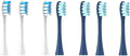 Compatible For OcleanFlow/X/X PRO/ Z1/ F1/ One/Air 2 /SE Brush Heads Soft DuPont Sonic Toothbrush Vacuum Bristle 7pcs Replacement Heads(3Blue 4Dark blue)