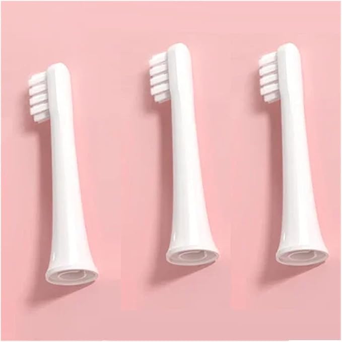 Original MIJIA Sonic Electric Toothbrush Head Compatible for Xiaomi Mijia T100 Replacement Heads(3PCS)