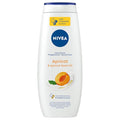 NIVEA Apricot &amp Apricot Seed Oil Nourishing Shower Gel for Women and Men 500 ml Mild Daily Body Cleanser with Vitamins C &amp E pH-Balanced Hydrating Formula for Smooth Skin