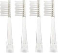 4 Pcs/Pack Replacement Brush HeadsCompatible for Seago SG-906/915SG-612/623/628/621/677C5/C6/C8/C9EK6/EK7/EK2 Electric Toothbrush Head(4 Pcs Transparent)