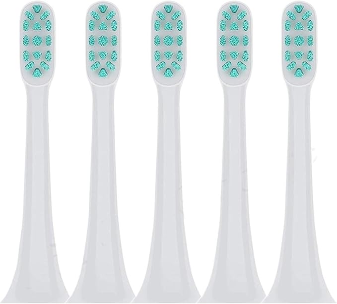 Replacement Brush HeadCompatible for Xiaomi T500/T300 Electric Toothbrush Nozzles Vacuum DDYS01SKS Heads(5PCS)