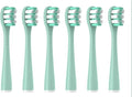 6CS Toothbrushes HeadCompatible for Y1S/Y4/U1/U2/U3/P1/P4 Toothbrush(6CircylarGreen)
