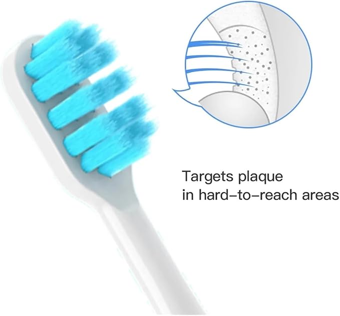 Replacement Toothbrush Head Compatible for Mijia T300/T500/T500C/T700(20pcs PinkBlue)