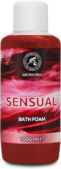 Bath Foam Sensual - 34 Fl Oz (1000ml) - Body Care - Good Sleep - Beauty - Bathing - Body Care - Wellness - Relax - Aromatherapy - Spa - Bubble Baths