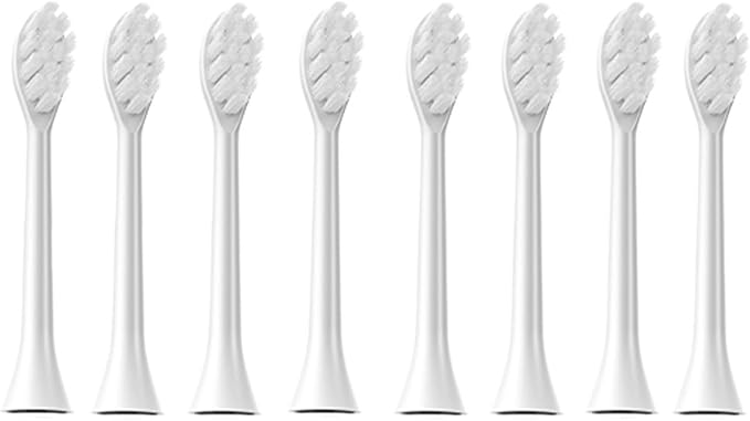 8pcs Replacement Toothbrush HeadCompatible for SUBORT S6 Wave